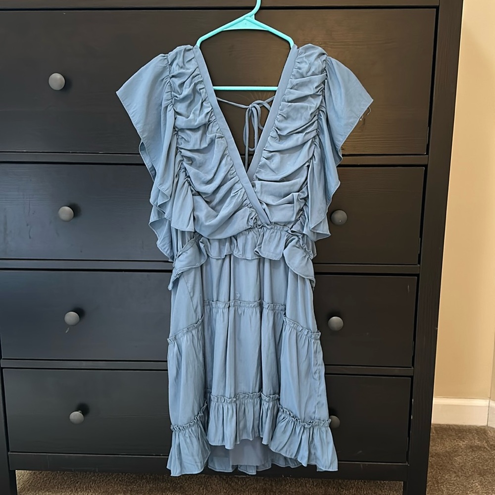 Southern Charm blue dress size medium